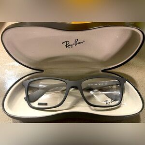 Ray-Ban Black Eyeglasses with Case